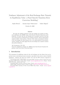 Nonlinear Adjustment of the Real Exchange Rate Towards its