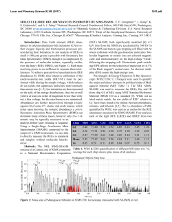 Molecule-Free REE Abundances in Hibonite by SIMS