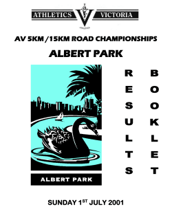 AV 5KM /15KM ROAD CHAMPIONSHIPS