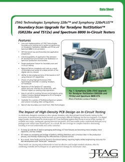 Boundary-Scan Upgrade for Teradyne TestStation&trade; (GR228x and