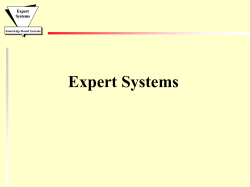 The Structure of Expert Systems