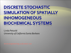 Multiscale Simulation of Biochemical Networks