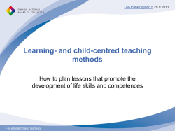 Structured Team Learning