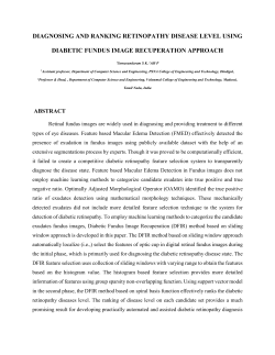 diagnosing and ranking retinopathy disease level using diabetic