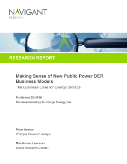 Making Sense of New Public Power DER - Sun