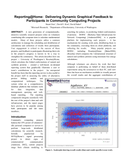 ABSTRACT: A new generation of computationally-intensive