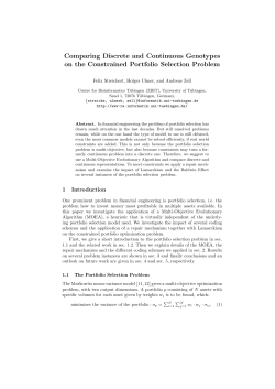 Comparing Discrete and Continuous Genotypes on the Constrained