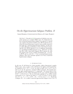 On the hyperinvariant subspace problem, II