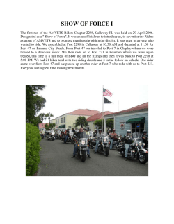 Show of Force - Amvets Post 2298