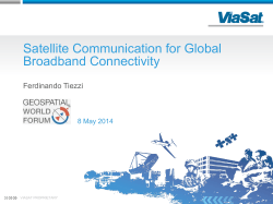 Introduction to ViaSat and Antenna Systems