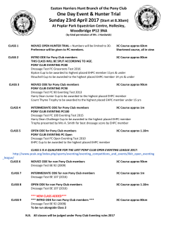 EHPC ODE Schedule 2017 with 80cm