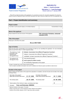 Project: We are one team