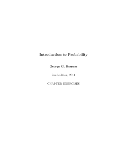 Introduction to Probability