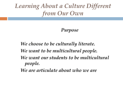 4.3.b EDU 230 Characteristics of Culture