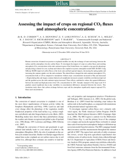 Assessing the impact of crops on regional CO2 fluxes and
