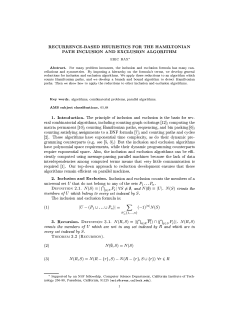 members of U which belong to every set indexed by S . \U