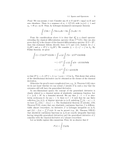 Proof. We can assume f real. Consider any K ⋐ &Omega; and &Phi; = signf on K