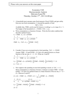 Economics 5140