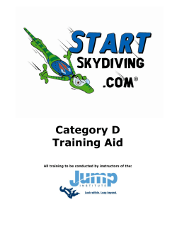 Category D Training Aid