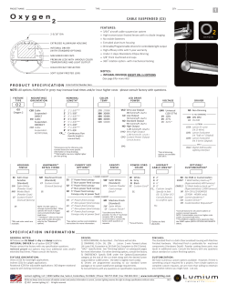 Oxygen LED - Lumium Lighting