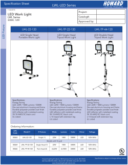 LWL-LED Series LED Work Light