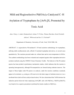 Template for Electronic Submission to ACS Journals