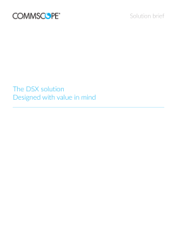 The DSX solution designed with value in mind