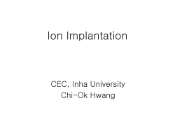 Ion Implantation