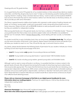 Library Permission Letter 2015