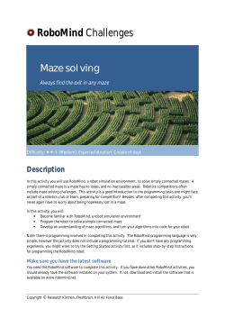 Maze Solving Algorithms