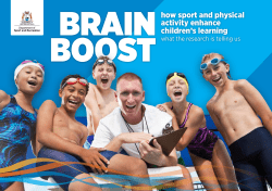 how sport and physical activity enhance children`s learning
