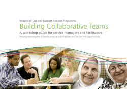 Building Collaborative Teams