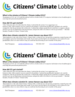 What is CCL working on now?