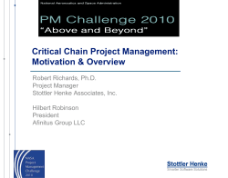 Critical Chain Project Management