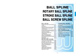 Ball Spline