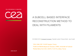 An interface reconstruction method to deal with