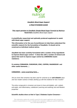 EasyBetic Blood Sugar Support A PRACTITIONERS
