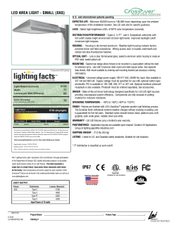 LED AREA LIGHT