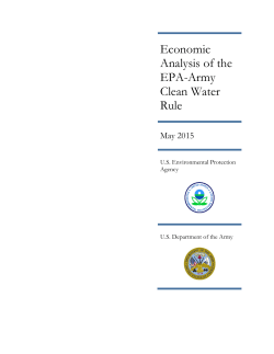 Economic Analysis of the EPA