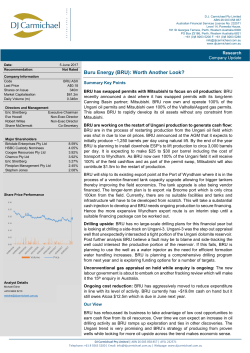 Buru Energy (BRU): Worth Another Look?