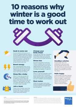 Soak in some sun Boost energy Sleep like a baby Join a team