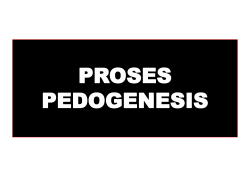dasar ilmu tanah proses pedogenesis