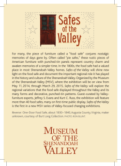 For many, the piece of furniture called a &ldquo;food safe&rdquo; conjures