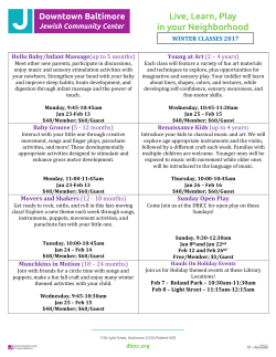 Live, Learn, Play in your Neighborhood