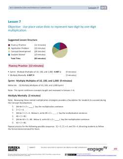 Use Place Value Disks to Represent 2-Digit by 1-Digit