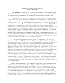 Susanna Blumenthal Note to readers: What follows is a set of