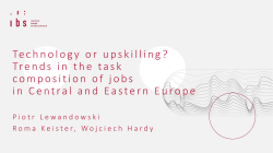 P.Lewandowski &ndash; Technology or Upskilling TASKS IV Mannheim