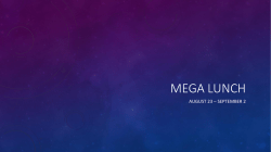 Mega Lunch - Tegeler Career Center