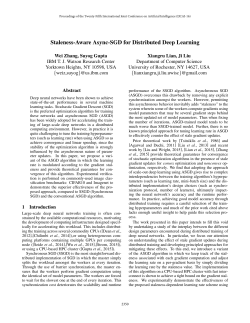 Staleness-Aware Async-SGD for Distributed Deep Learning
