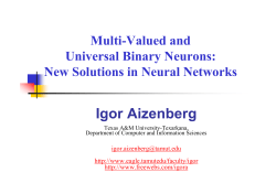 Multi-Valued and Universal Binary Neurons: Theory and Learning
